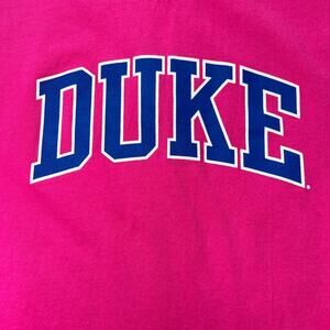 Duke Pink Cotton Tee Youth Large
